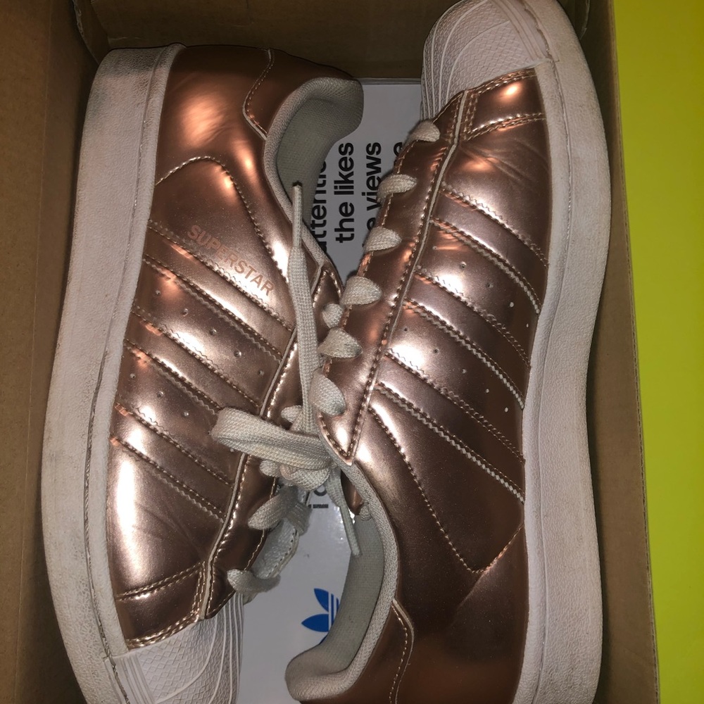 Adidas superstar women’s copper